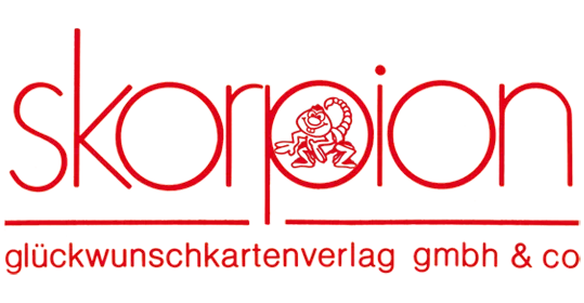 Skorpion Glückwunschkarten